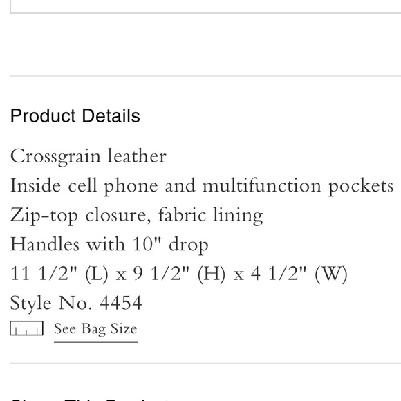 Coach Zip Top Tote - Picture 4 of 5